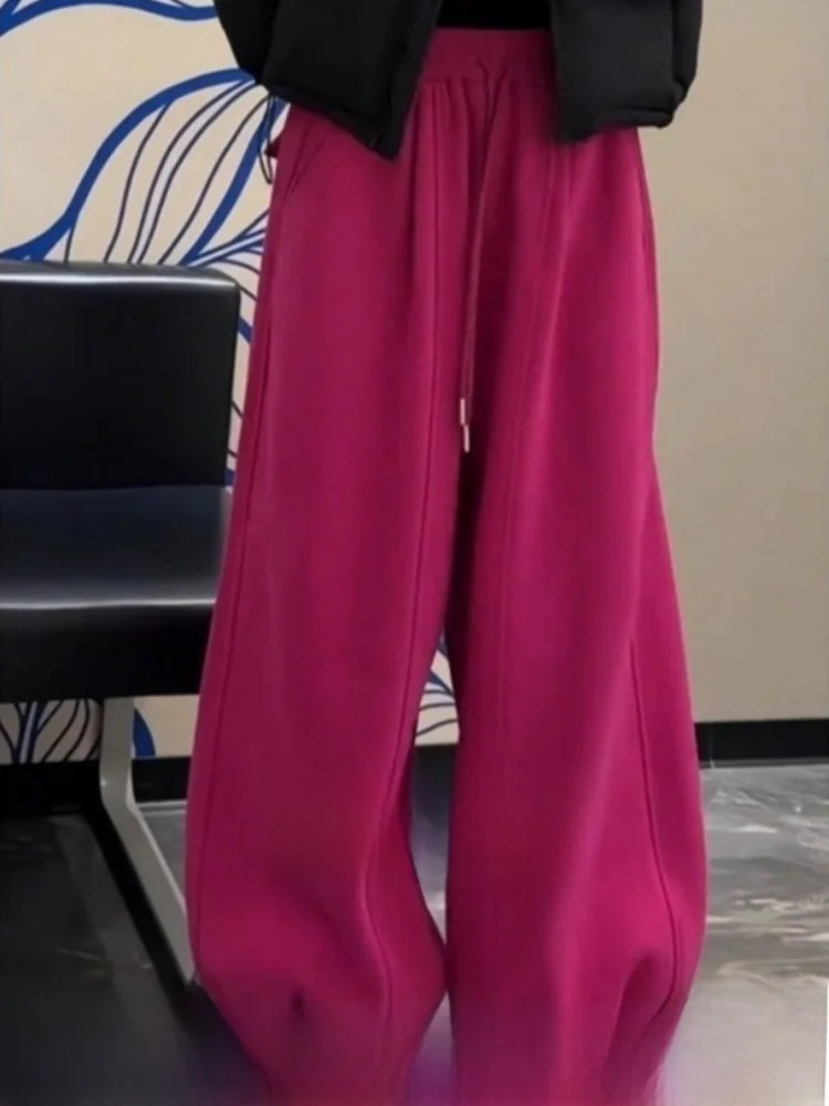 Женские повседневные брюки с высокой талией и широкими штанинами в корейском стиле, удобные прямые брюки-трубы для весеннего гардероба
Женские повседневные брюки с высокой талией и широкими штанинами в корейском стиле, удобные прямые брюки-трубы для весеннего гардероба