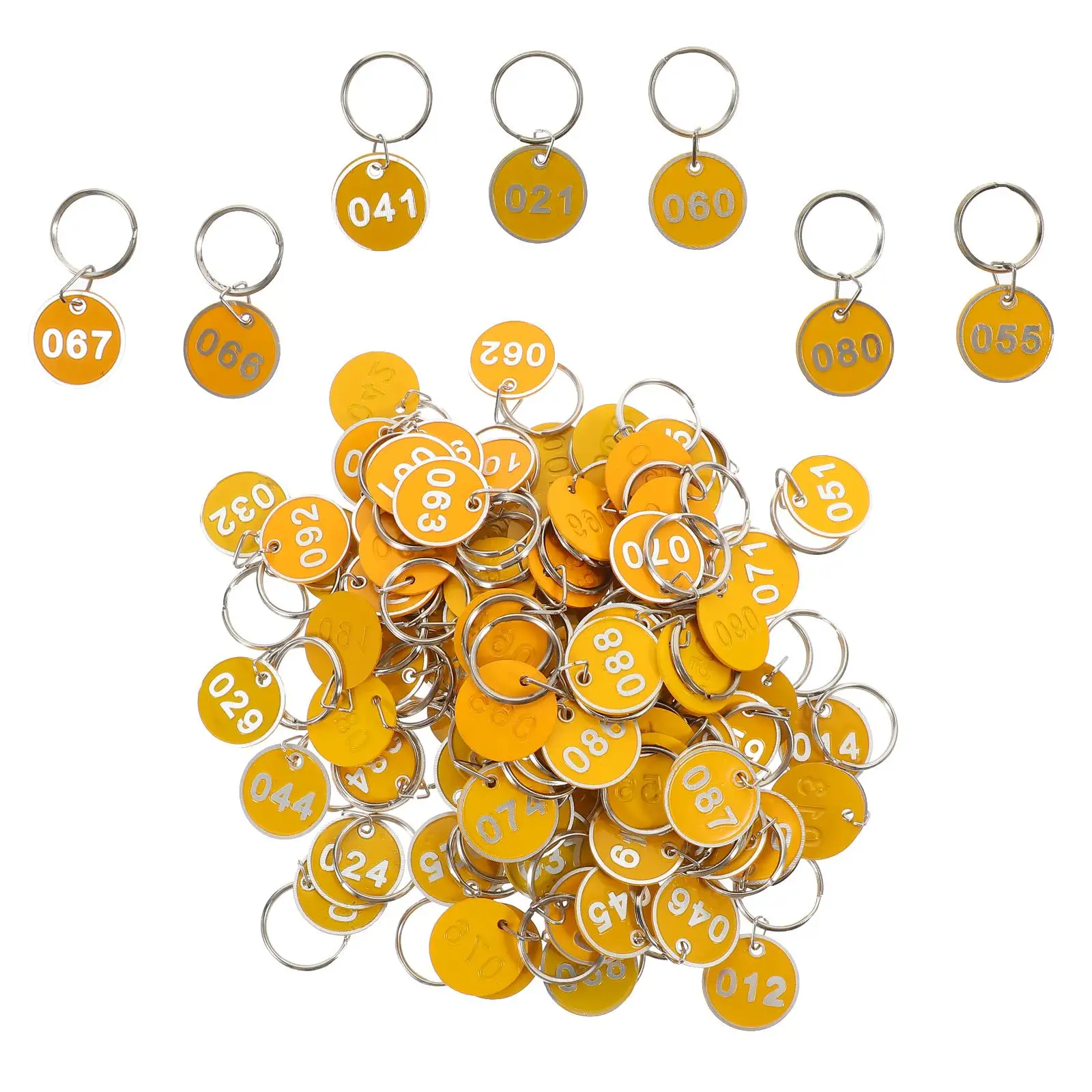 50pcs Numbered Key Chain Tags -50 Aluminum Digital Hand Labels for Sauna Storage Locker Key Markers
50pcs Numbered Key Chain Tags -50 Aluminum Digital Hand Labels for Sauna Storage Locker Key Markers