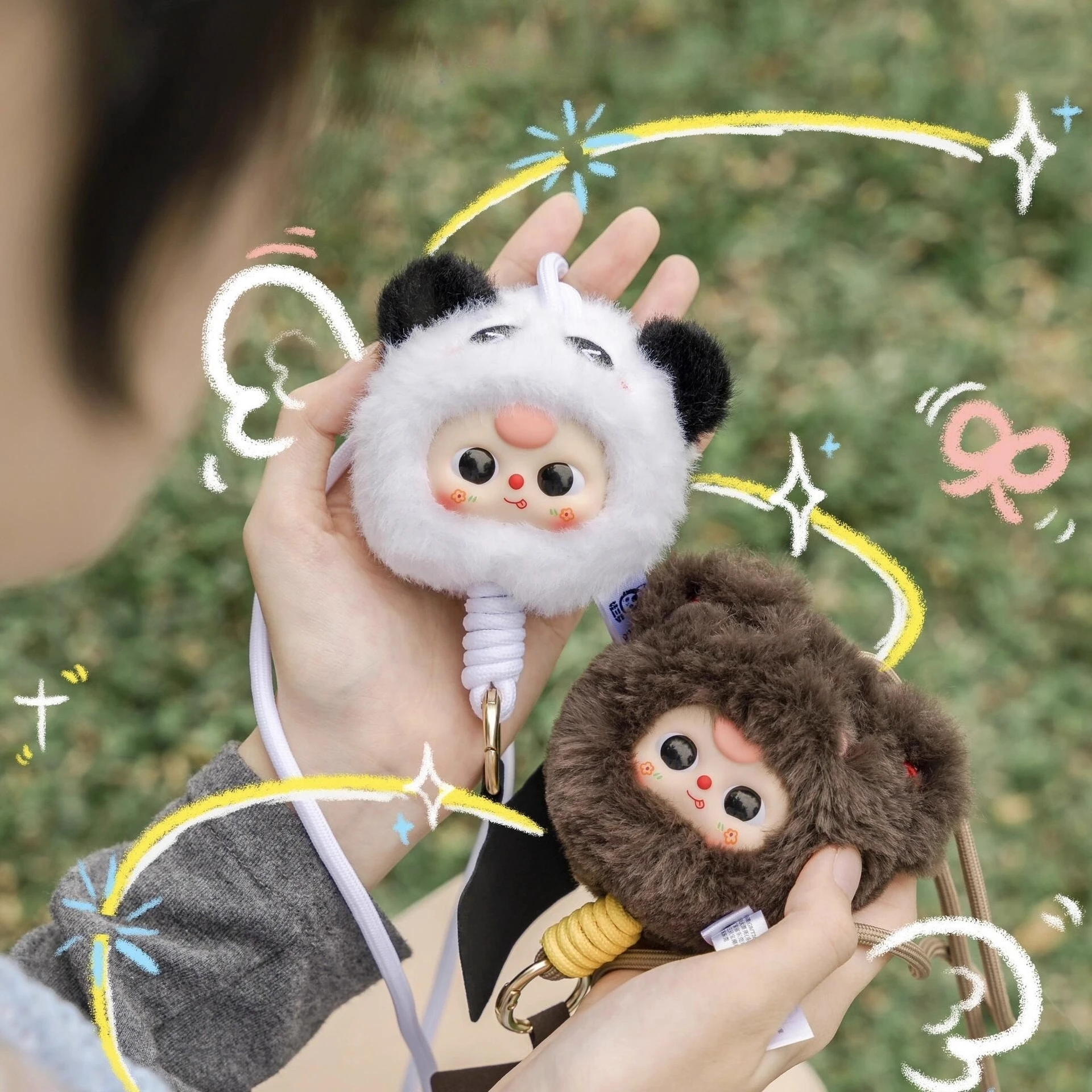 Baby Three Phone Lanyard Series Plush Toys Blind Box Cute Figure Mystery Box Bag Charm Accessories Doll Pendant Gift
Baby Three Phone Lanyard Series Plush Toys Blind Box Cute Figure Mystery Box Bag Charm Accessories Doll Pendant Gift