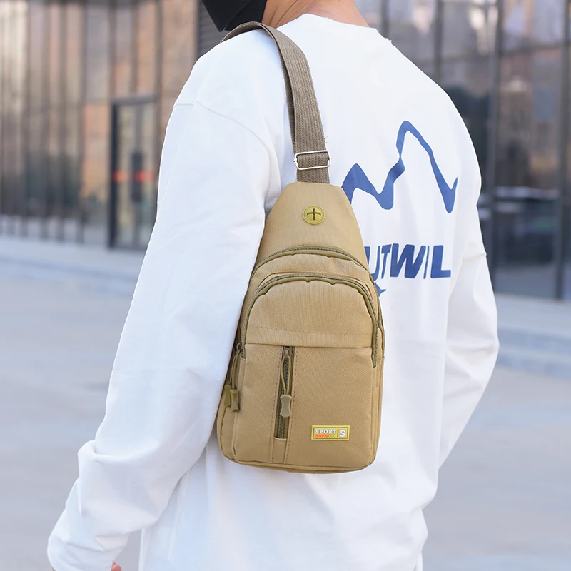 Chest Bag Men's One Shoulder Crossbody Bag Large Capacity Outdoor Sports And Leisure Fashion Small Shoulder Bag Large Capacit
Chest Bag Men's One Shoulder Crossbody Bag Large Capacity Outdoor Sports And Leisure Fashion Small Shoulder Bag Large Capacit