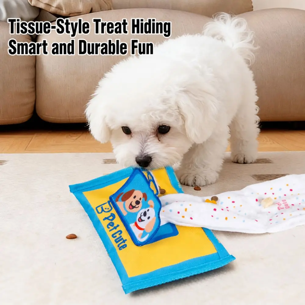Bite-resistant Realistic Pet Wipes Toys Oxford Fabric Material Boredom Relief Dog Treat-Dispensing Toy Squeaky Sound
Bite-resistant Realistic Pet Wipes Toys Oxford Fabric Material Boredom Relief Dog Treat-Dispensing Toy Squeaky Sound