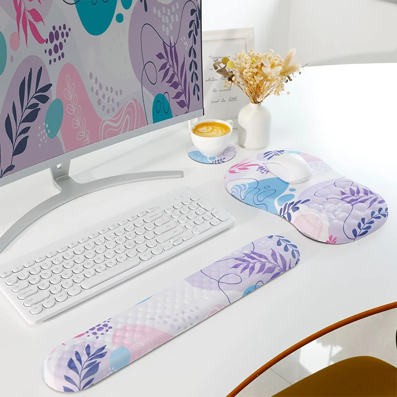 Ergonomic Keyboard Mouse Pad with Wrist Rest Non Slip Office Typing Protection Relax Wrist Durable Gaming PC Laptop Mouse Mat
Ergonomic Keyboard Mouse Pad with Wrist Rest Non Slip Office Typing Protection Relax Wrist Durable Gaming PC Laptop Mouse Mat