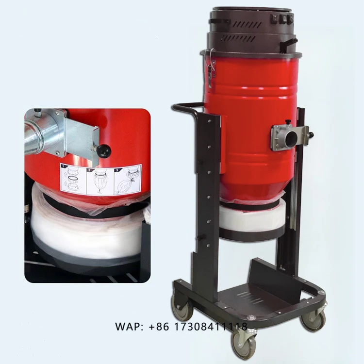Industrial Wet Dry Vacuum Cleaner with Filter for Concrete Floor Grinding
Industrial Wet Dry Vacuum Cleaner with Filter for Concrete Floor Grinding