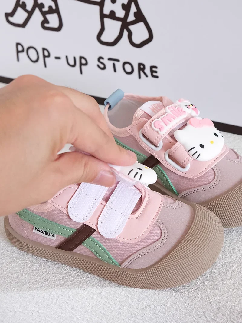 2025 Girly Heart Hello Kitty Anime Kawaii MINISO Pink Canvas Shoes Cute Board Shoes Baby Sneakers Fashion Gifts for Kids
2025 Girly Heart Hello Kitty Anime Kawaii MINISO Pink Canvas Shoes Cute Board Shoes Baby Sneakers Fashion Gifts for Kids