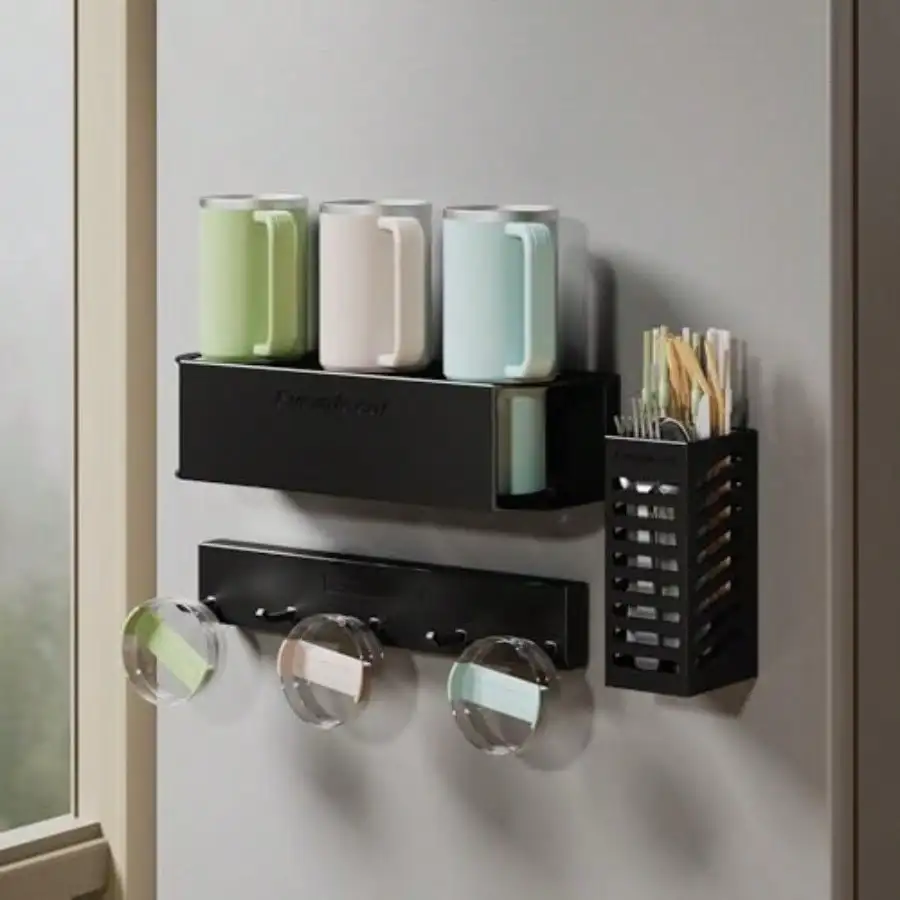 Magnetic Cup Holder For Fridge For 20/30/40 Oz Tumblers Bottle Holders And Lid Hook Organizers With Straw Accessories Sge 3 Cups 5 Hooks
Magnetic Cup Holder For Fridge For 20/30/40 Oz Tumblers Bottle Holders And Lid Hook Organizers With Straw Accessories Sge 3 Cups 5 Hooks