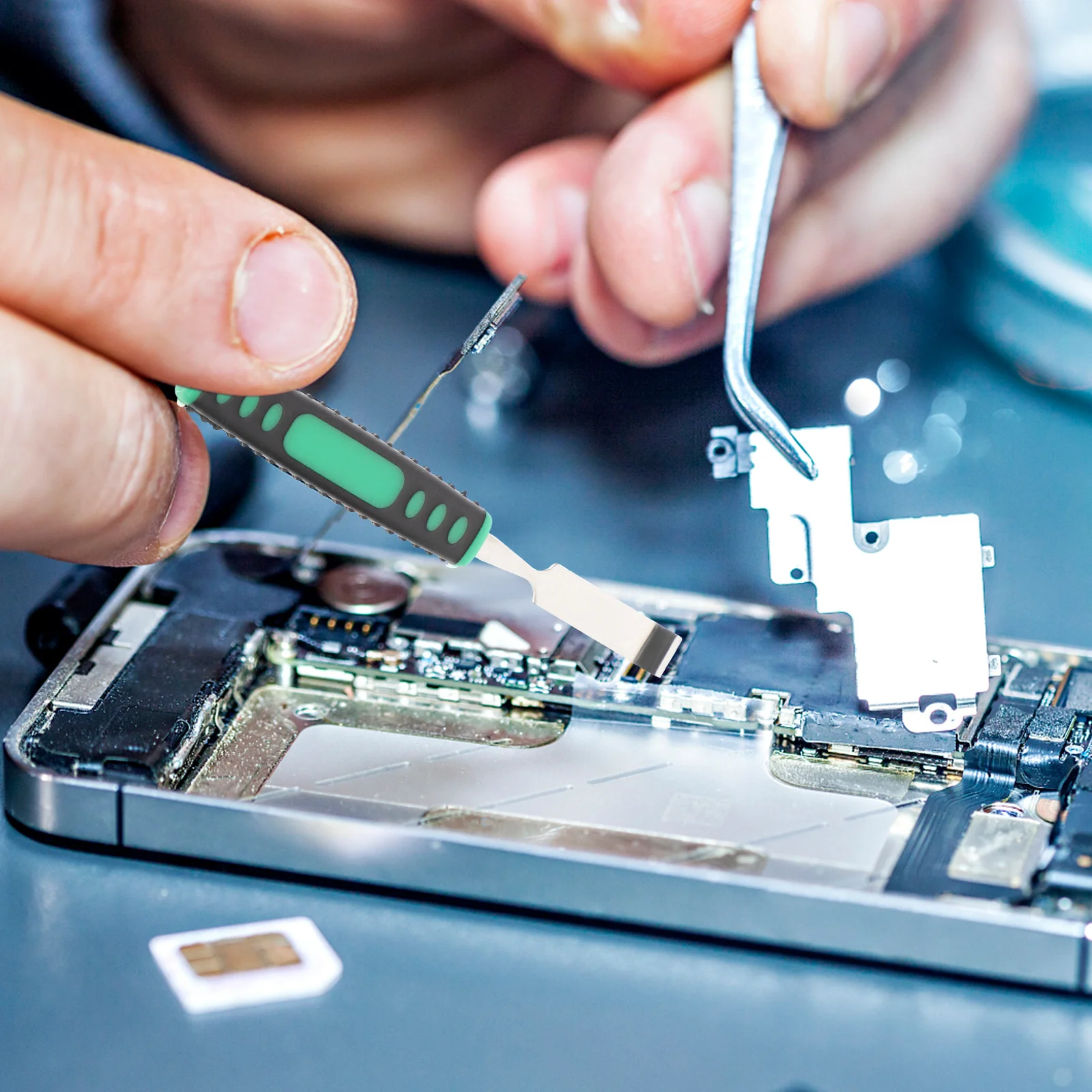 Professional Stainless Steel Bar for Mobile Phone Repair Tool Kit Disassembly of Digital Devices Crowbar
Professional Stainless Steel Bar for Mobile Phone Repair Tool Kit Disassembly of Digital Devices Crowbar