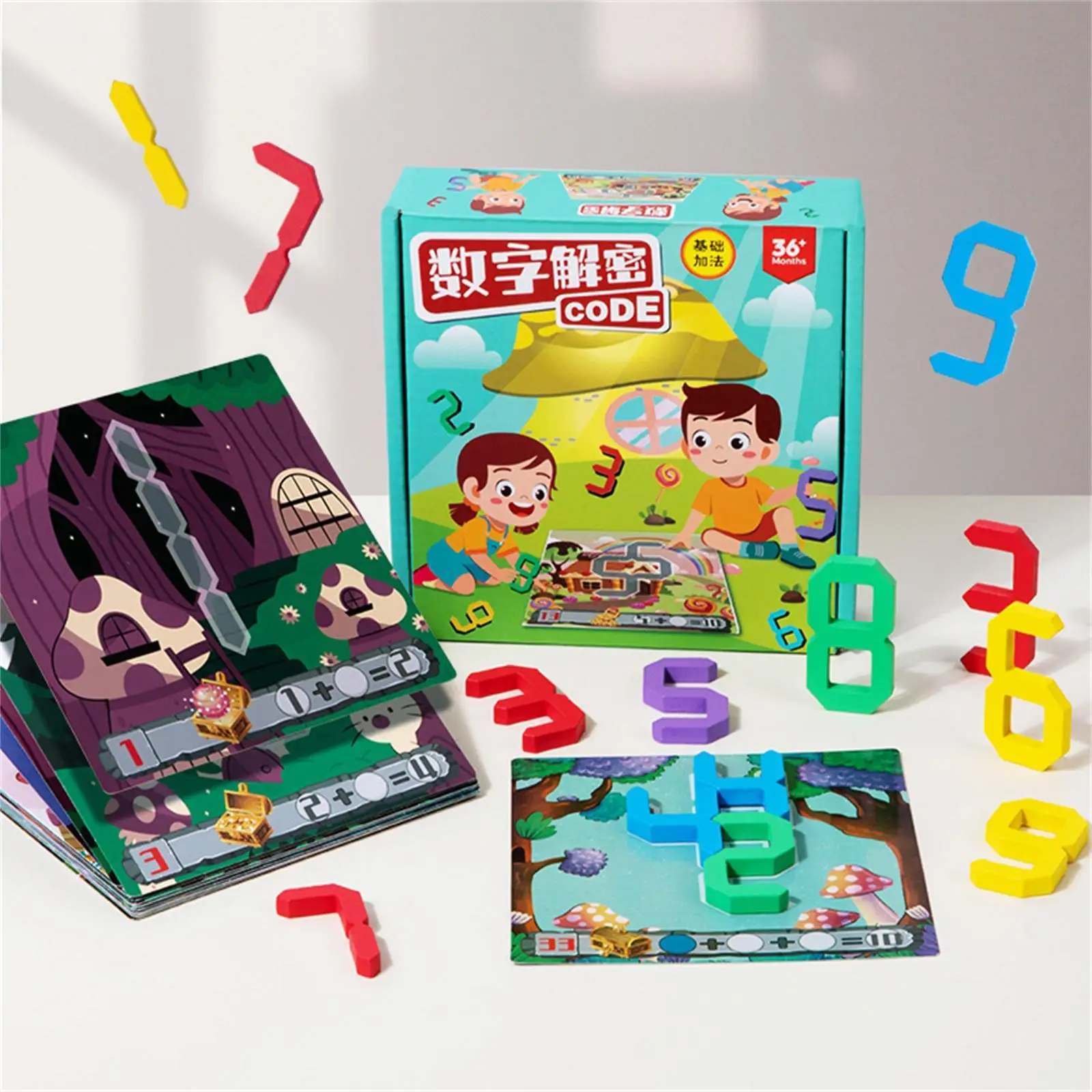 Wooden Kids Digital Decryption Educational Teaching Tool Fun Learning Game Thinking Game for Party Games Math Teaching
Wooden Kids Digital Decryption Educational Teaching Tool Fun Learning Game Thinking Game for Party Games Math Teaching