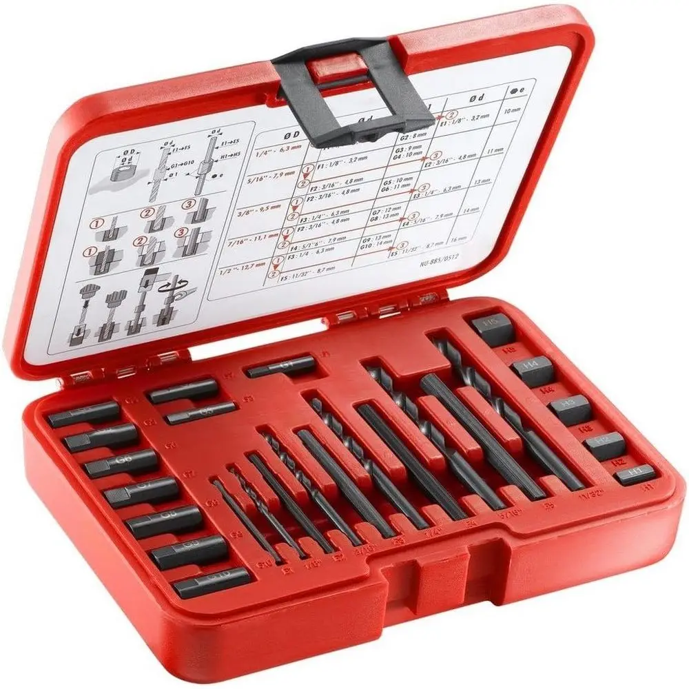 Right-Handed 6-14mm Diameter Stud Puller Set
Right-Handed 6-14mm Diameter Stud Puller Set