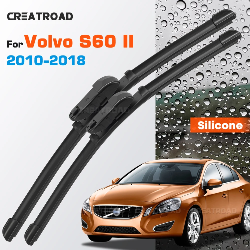 Silicone Wiper Blades Fit For Volvo S60 II 2010-2018 Coated Silent HD Wear-Resistant Car Windshield Wipers 26"+20"
Silicone Wiper Blades Fit For Volvo S60 II 2010-2018 Coated Silent HD Wear-Resistant Car Windshield Wipers 26"+20"