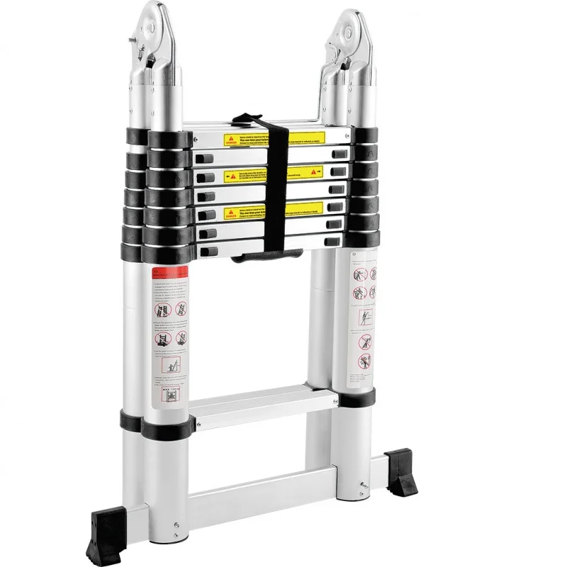 Multifunction Ladder 2.5M 2.5 Meters Portable Herringbone Straight 2 In 1 Ladder Household Folding Telescopic Auminum Ladder
Multifunction Ladder 2.5M 2.5 Meters Portable Herringbone Straight 2 In 1 Ladder Household Folding Telescopic Auminum Ladder