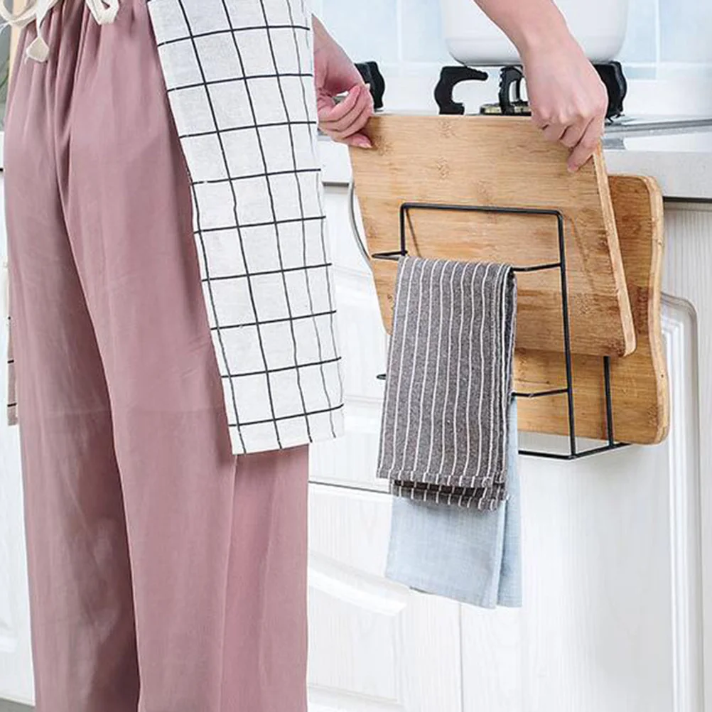 Wall Mounted Board Rack Iron Kitchen Cupboard Hanging Rack Organizer Dishcloth Hanger Cupboard Storage Solution
Wall Mounted Board Rack Iron Kitchen Cupboard Hanging Rack Organizer Dishcloth Hanger Cupboard Storage Solution