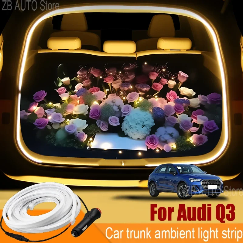 For audi Q3 Automobile trunk ambient light automatic sensing car interior lighting with accessories
For audi Q3 Automobile trunk ambient light automatic sensing car interior lighting with accessories
