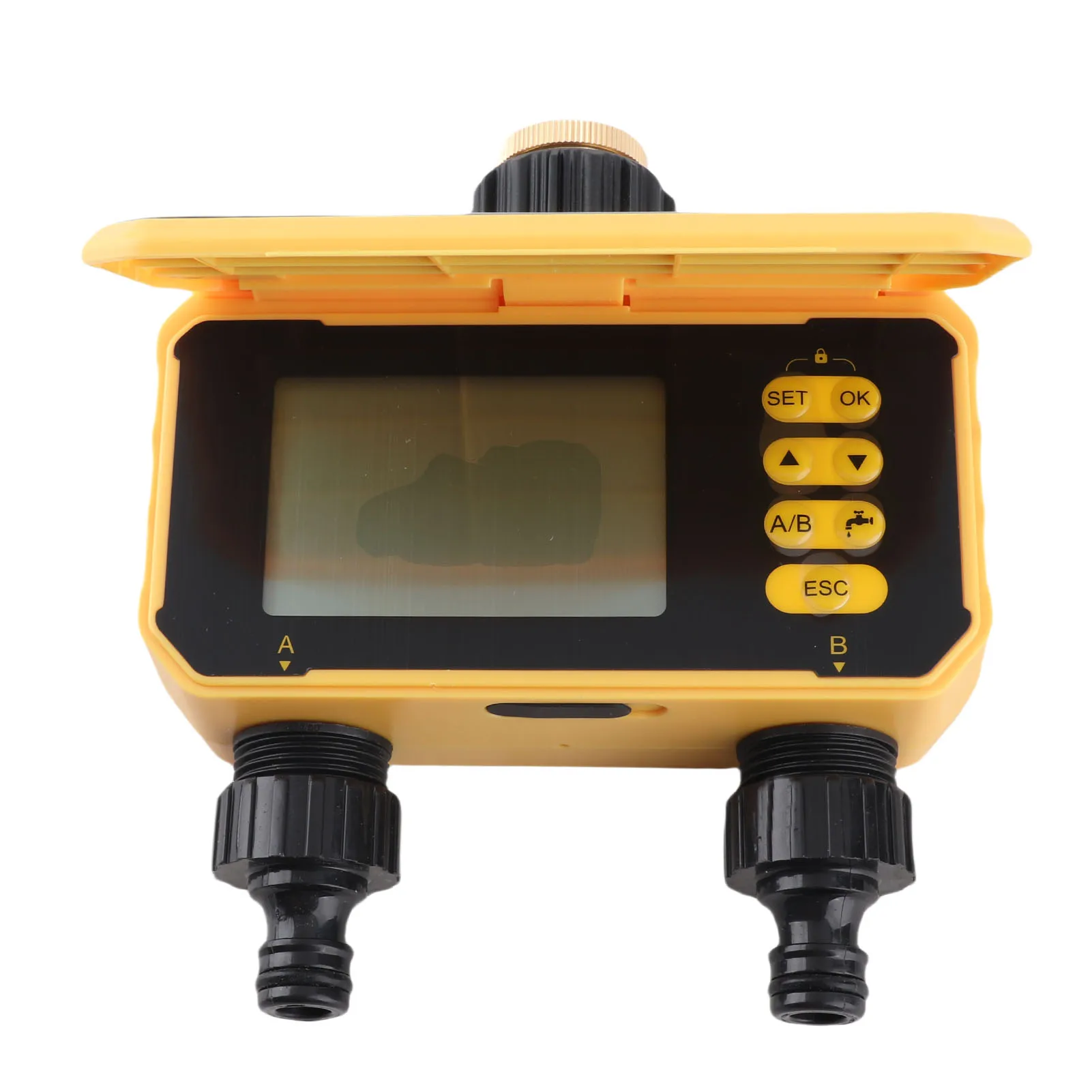 Solar Sprinkler Timer 2 Outlet Auto Timing Rain Delay Water Timer for Garden Yard Irrigation
Solar Sprinkler Timer 2 Outlet Auto Timing Rain Delay Water Timer for Garden Yard Irrigation