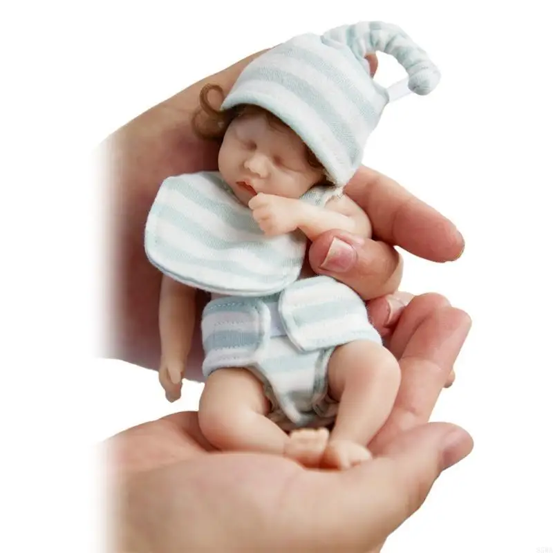 85WA 6IN MINI Reborns для Doll Baby Girl for Doll Coll Silicone Silicone Реалистичная искусственная мягкая игрушка с укоренными
85WA 6IN MINI Reborns для Doll Baby Girl for Doll Coll Silicone Silicone Реалистичная искусственная мягкая игрушка с укоренными