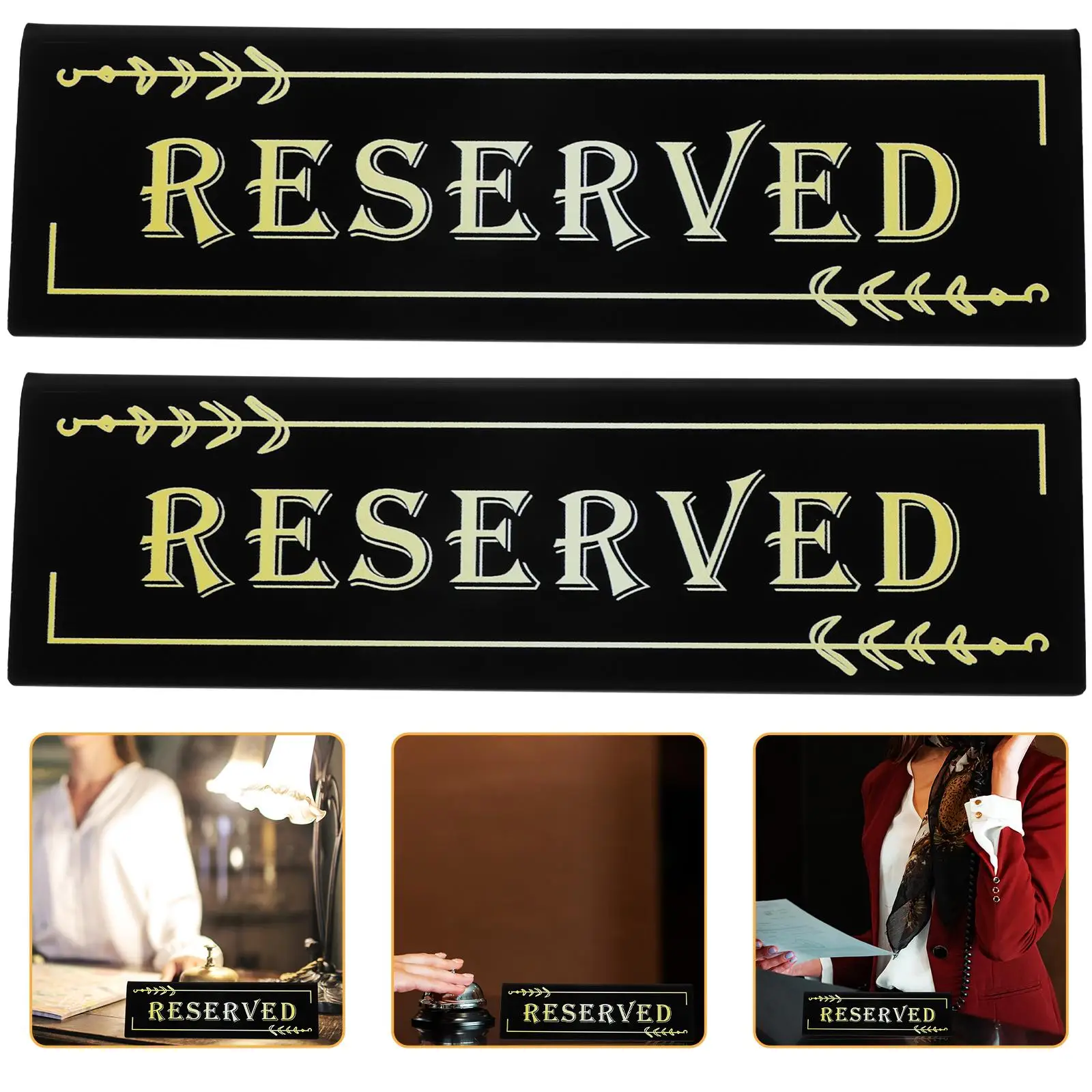 2Pcs Acrylic Card Sign Bedside Reservation Elegant Design Restaurant Hotel Wedding Party Safe Material
2Pcs Acrylic Card Sign Bedside Reservation Elegant Design Restaurant Hotel Wedding Party Safe Material