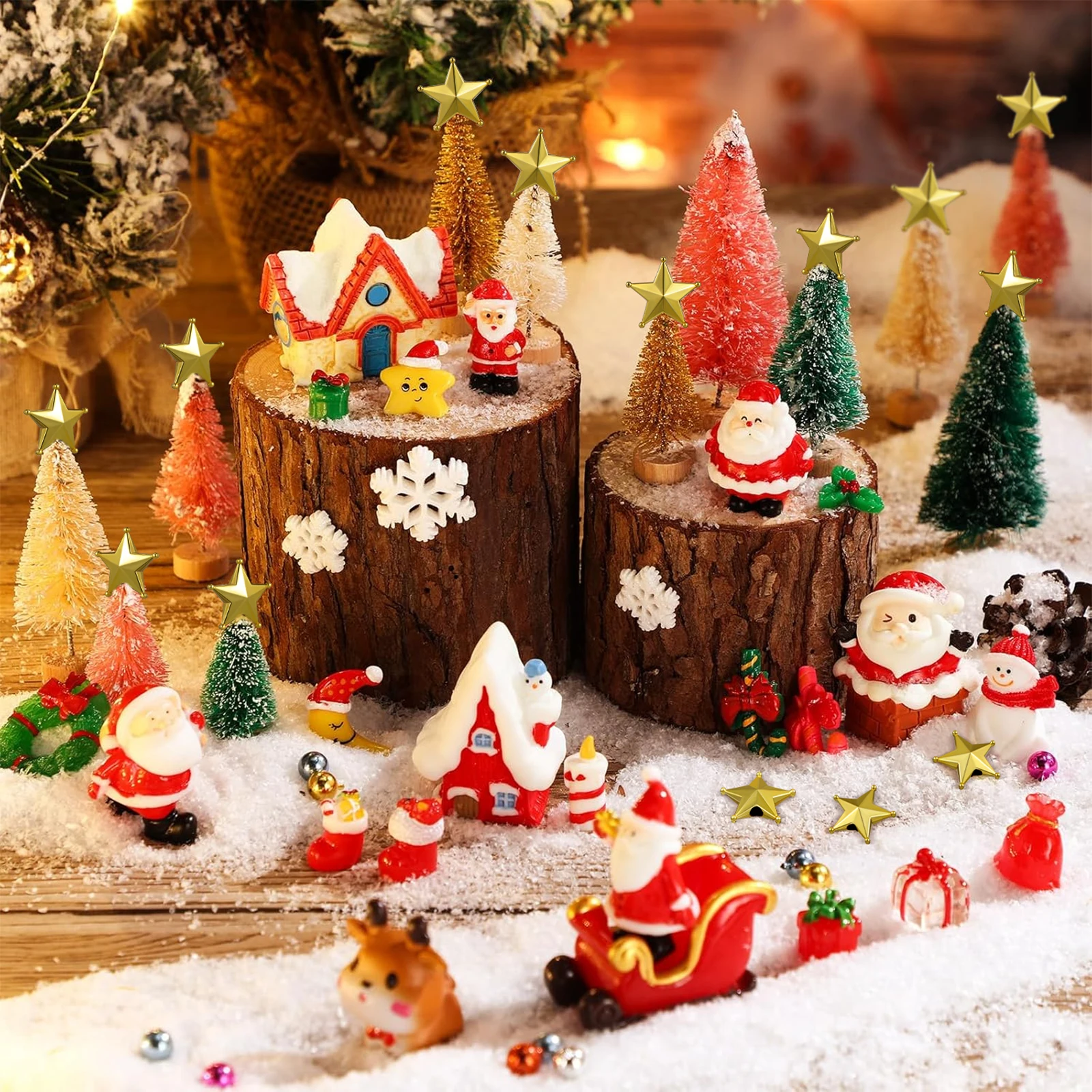 50 Pcs Golden Treetop Star Christmas Decoration Mini Outdoor Decorations Topper Chirstmas Hanging Toppers
50 Pcs Golden Treetop Star Christmas Decoration Mini Outdoor Decorations Topper Chirstmas Hanging Toppers