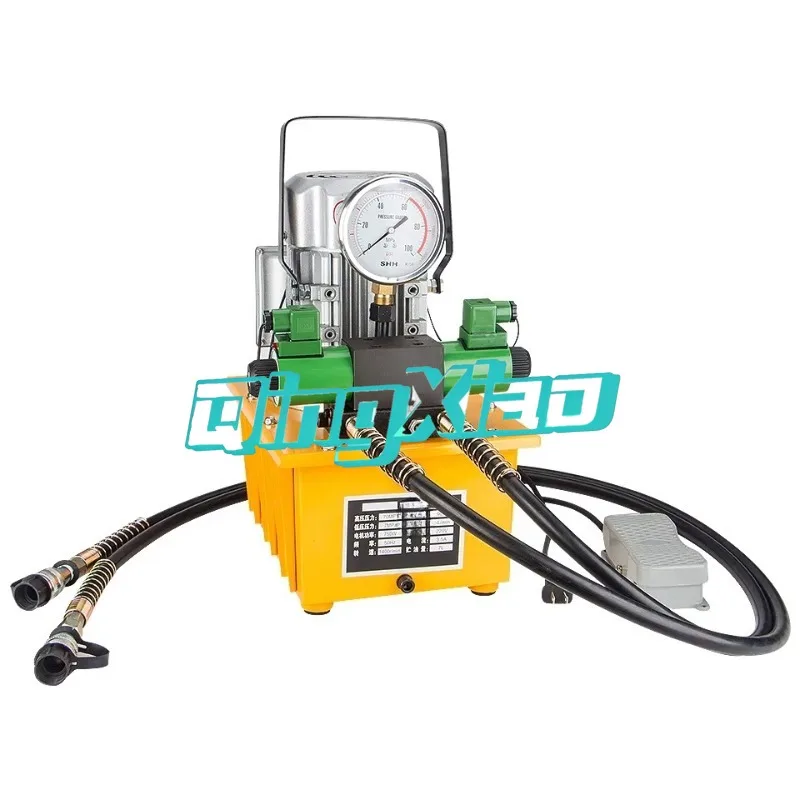 Portable Ultra High Pressure Electric Pump Hydraulic Valve Hydraulic Pump Station Oil Press Single Double Circuit Solenoid Valve
Portable Ultra High Pressure Electric Pump Hydraulic Valve Hydraulic Pump Station Oil Press Single Double Circuit Solenoid Valve