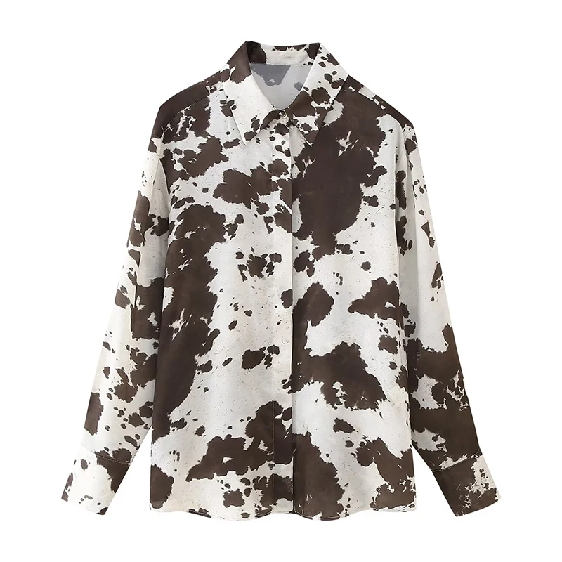 YENKYE Spring 2025 Animal Print Button Up Shirts Women Long Sleeve Blouse Korean Fashion Loose Clothes Streetwear Tops New
YENKYE Spring 2025 Animal Print Button Up Shirts Women Long Sleeve Blouse Korean Fashion Loose Clothes Streetwear Tops New