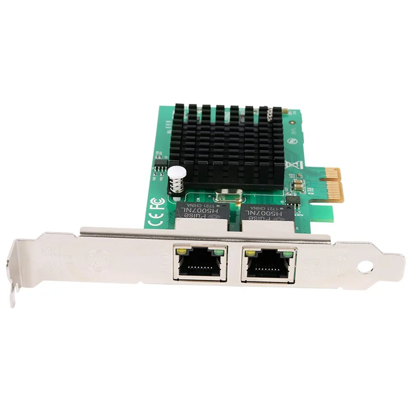 3X Gigabit Ethernet Pci-E Network Controller Card 10/100/1000Mbps,Rj45 X2 Dual 2 Port Pcie Server Network Interface Card
3X Gigabit Ethernet Pci-E Network Controller Card 10/100/1000Mbps,Rj45 X2 Dual 2 Port Pcie Server Network Interface Card