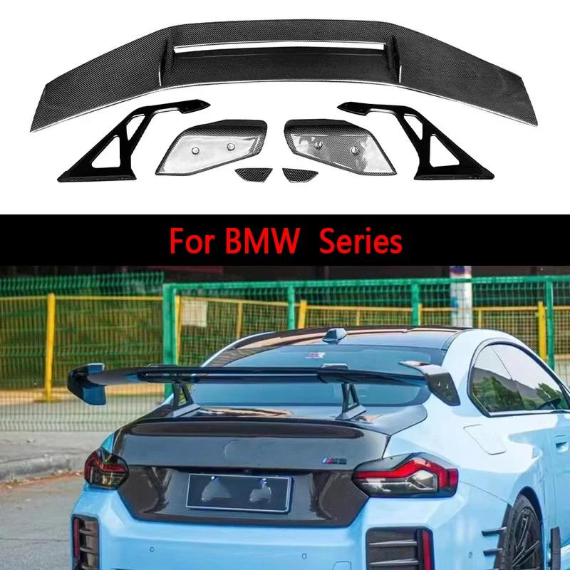 For BMW M3 M4 F80 F82 F83 G80 G82 Carbon Fiber Tail fins Rear Trunk Spoiler Guide Wing Rear Wing Car Accessories
For BMW M3 M4 F80 F82 F83 G80 G82 Carbon Fiber Tail fins Rear Trunk Spoiler Guide Wing Rear Wing Car Accessories