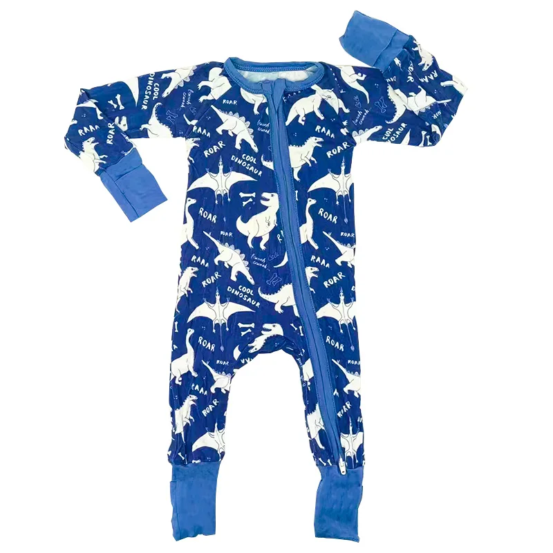 Baby Boys Dinosaur Pattern Cute Long Sleeves Bamboo Zipper Way Rompers For Newborn Autumn Clothes
Baby Boys Dinosaur Pattern Cute Long Sleeves Bamboo Zipper Way Rompers For Newborn Autumn Clothes
