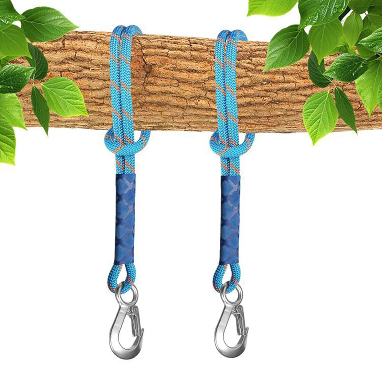 Hanging Chair Connection Ropes with Heavy Duty Stainless Steel Hook Hammock Straps for Outdoor Hammocks Chair and Trees
Hanging Chair Connection Ropes with Heavy Duty Stainless Steel Hook Hammock Straps for Outdoor Hammocks Chair and Trees
