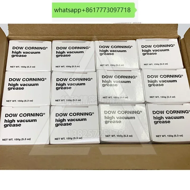 Высоковакуумная смазочная смазка Dow Corning HVG, уплотнительная смазка, вакуумная силиконовая смазка, вакуумная паста
Высоковакуумная смазочная смазка Dow Corning HVG, уплотнительная смазка, вакуумная силиконовая смазка, вакуумная паста