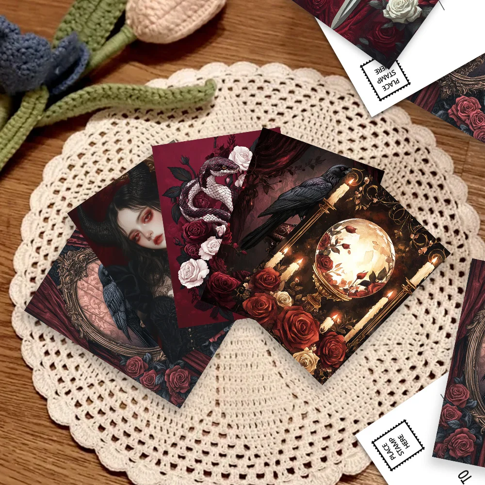 32pcs, Skull Butterfly Woman postcards, decoration/greeting cards/postcards, high-precision printing, collectible and mailable
32pcs, Skull Butterfly Woman postcards, decoration/greeting cards/postcards, high-precision printing, collectible and mailable