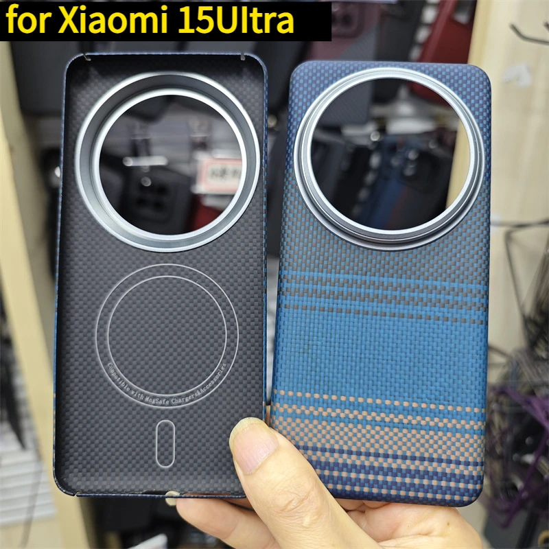 Чехол Magsafe из углеродного волокна для Xiaomi 15Ultra, арамидные чехлы, магнитное металлическое кольцо, ультратонкий чехол из арамидного волокна, защитный чехол
Чехол Magsafe из углеродного волокна для Xiaomi 15Ultra, арамидные чехлы, магнитное металлическое кольцо, ультратонкий чехол из арамидного волокна, защитный чехол