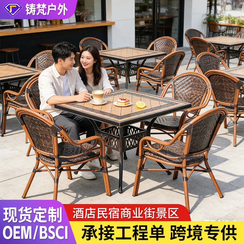 Outdoor tables and chairs Commercial street rattan tables and chairs Scenic garden tables and chairs Outdoor simple
Outdoor tables and chairs Commercial street rattan tables and chairs Scenic garden tables and chairs Outdoor simple