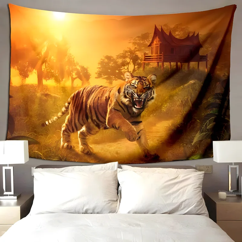 3D printed white tiger blanket, living room sofa bedroom housewares, children's room soft and comfortable blanket birthday gift
3D printed white tiger blanket, living room sofa bedroom housewares, children's room soft and comfortable blanket birthday gift