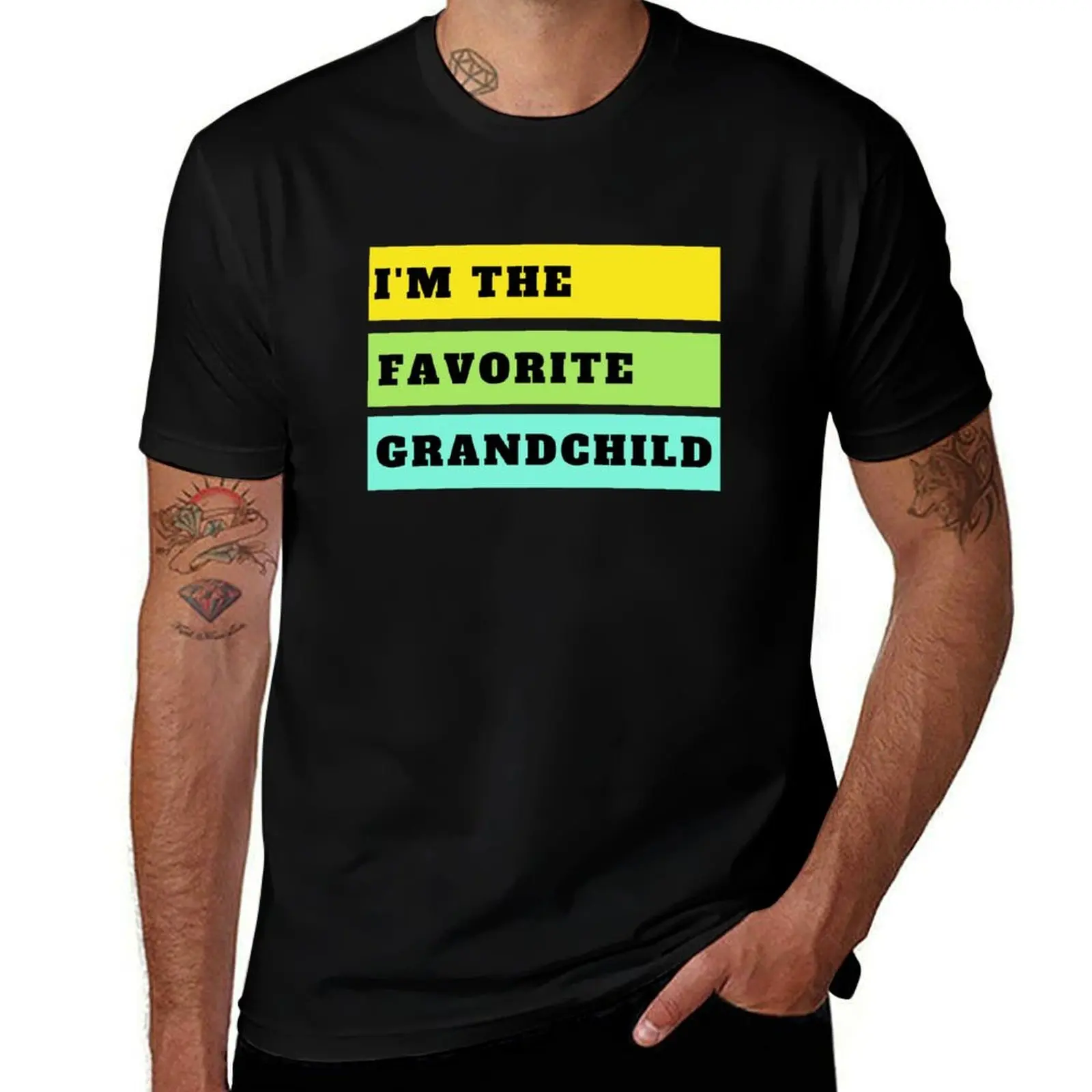 I'm The Favorite Grandchild T-Shirt Personalized t-shirt korean fashion plus sizes anime tshirt slim fit t shirts for men
I'm The Favorite Grandchild T-Shirt Personalized t-shirt korean fashion plus sizes anime tshirt slim fit t shirts for men