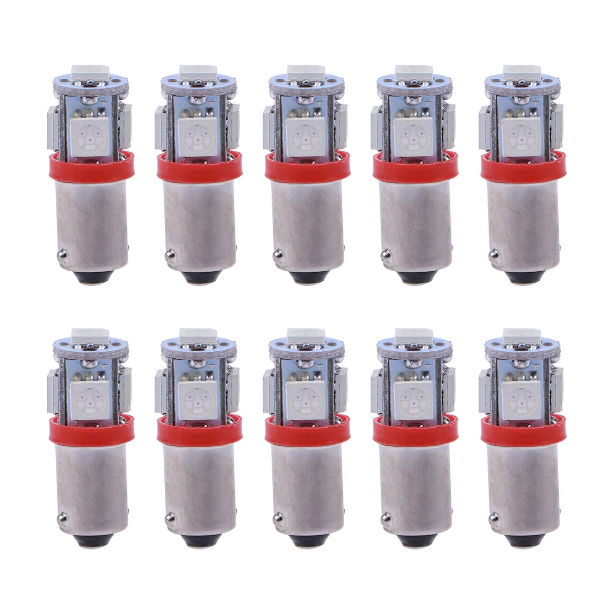 10Pcs Ba9s 5050 5 Smd LED Car Light High Efficient Lighting Easy Installation Interior Exterior Use High-Power LED Bulb
10Pcs Ba9s 5050 5 Smd LED Car Light High Efficient Lighting Easy Installation Interior Exterior Use High-Power LED Bulb