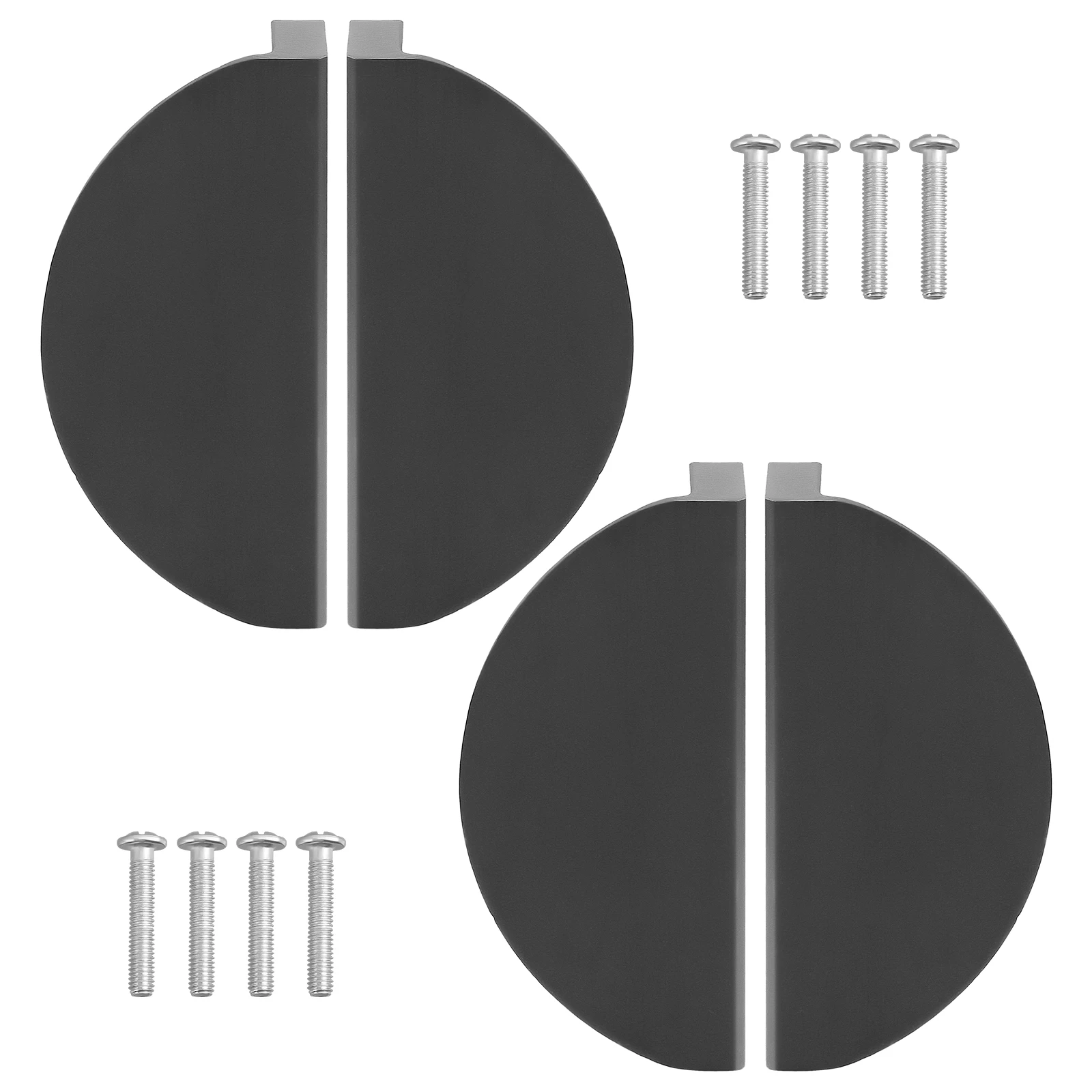 4pcs Half Circle Handles Durable Safe Semicircle Drawer Knobs Cabinet Door Furniture Hardware Aluminum Rustic
4pcs Half Circle Handles Durable Safe Semicircle Drawer Knobs Cabinet Door Furniture Hardware Aluminum Rustic