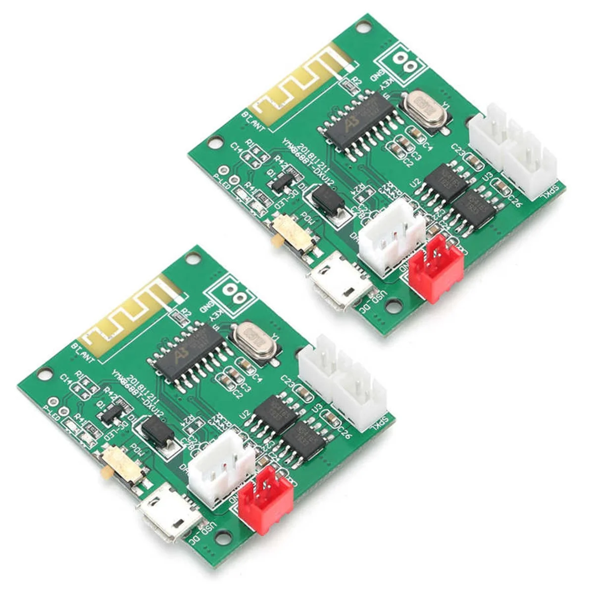 1 Pair Power Amp Module Amplifier Board Stereo Sound Speaker for 5.0 3.7‑5V HYP
1 Pair Power Amp Module Amplifier Board Stereo Sound Speaker for 5.0 3.7‑5V HYP