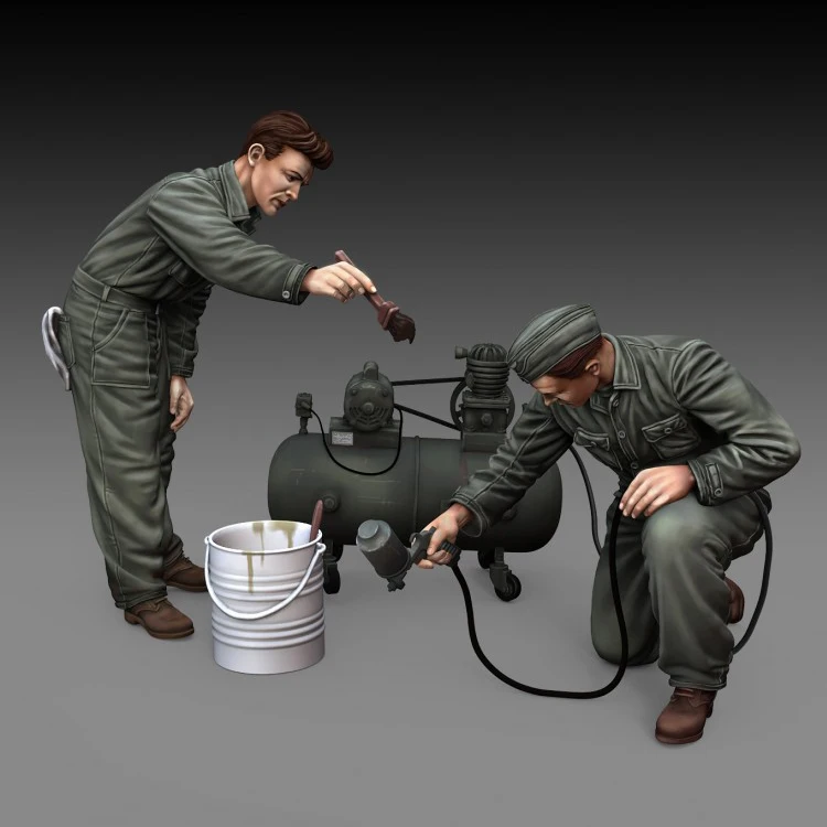 1/35 Scale Die Cast Resin Model Assembly Kit Resin Figure Figure Unpainted Free Shipping
1/35 Scale Die Cast Resin Model Assembly Kit Resin Figure Figure Unpainted Free Shipping