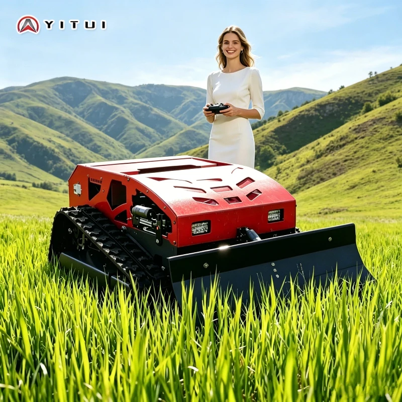 Customized Tracked Farm Lawn Mower All Terrain Remote Control Weeding Machine Multi-Mode Operation
Customized Tracked Farm Lawn Mower All Terrain Remote Control Weeding Machine Multi-Mode Operation