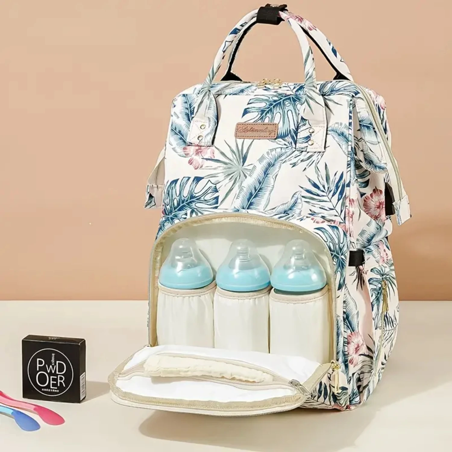 Fashionable Printing Multifunctional Waterproof Shoulder Diaper Bag, Large Capacity Dry And Wet Separation Mummy Bag
Fashionable Printing Multifunctional Waterproof Shoulder Diaper Bag, Large Capacity Dry And Wet Separation Mummy Bag