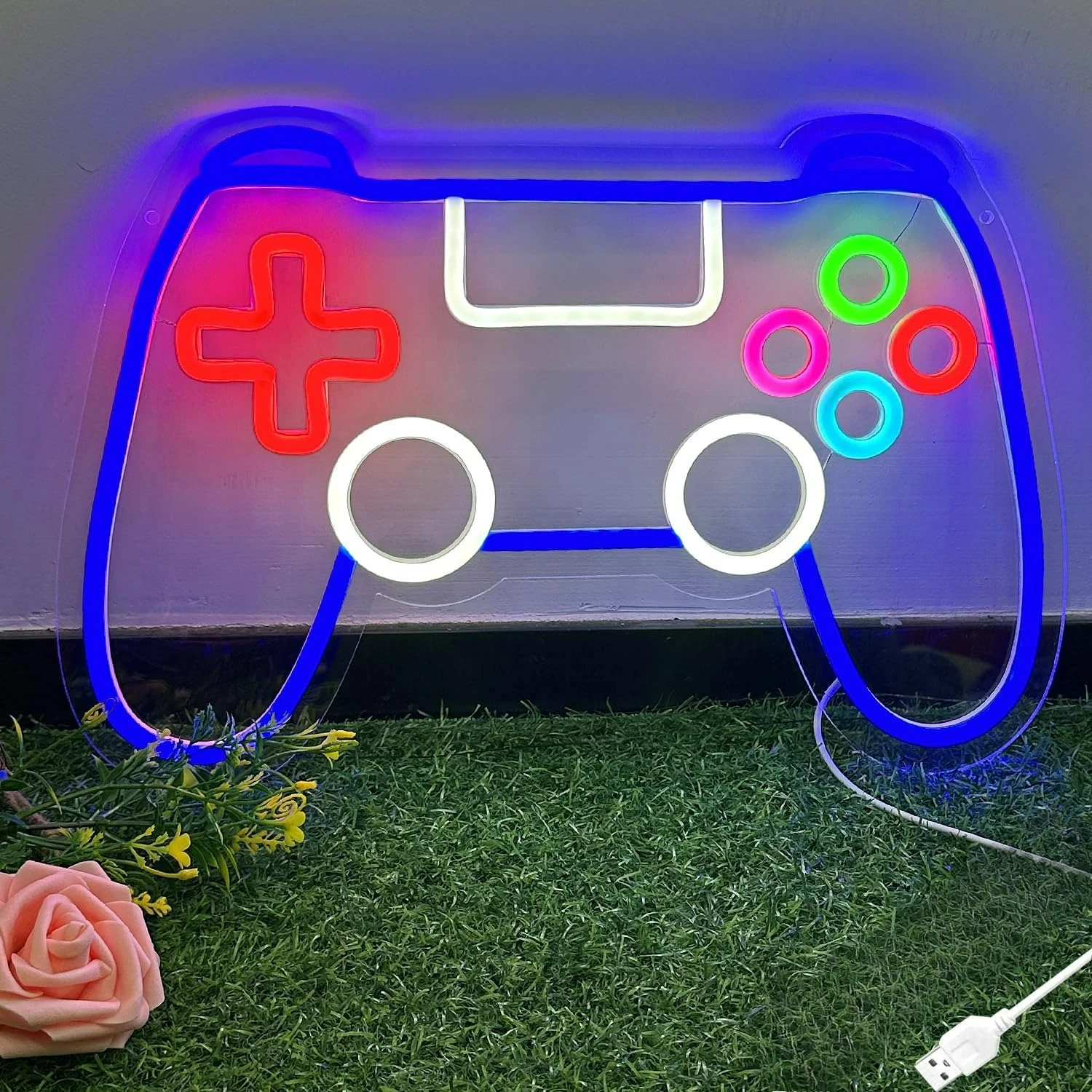 Игровые неоновые вывески в форме геймпада с питанием от USB, светодиодные неоновые вывески для геймерской комнаты ManCave, настенный декор, неоновые вывески для геймера для спальни, подарки
Игровые неоновые вывески в форме геймпада с питанием от USB, светодиодные неоновые вывески для геймерской комнаты ManCave, настенный декор, неоновые вывески для геймера для спальни, подарки