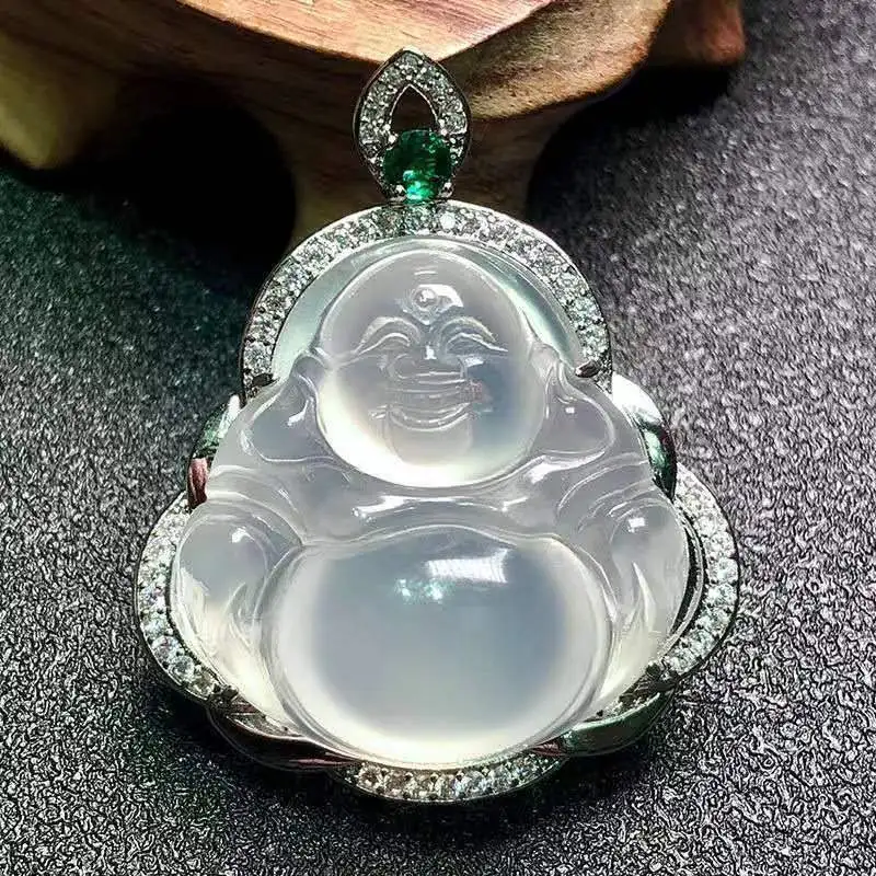 Натуральный белый агат, нефритовое ожерелье Будды, женские ювелирные изделия, натуральный высокий лед, белый агат, камень Будды, кулон, ожерелья
Натуральный белый агат, нефритовое ожерелье Будды, женские ювелирные изделия, натуральный высокий лед, белый агат, камень Будды, кулон, ожерелья