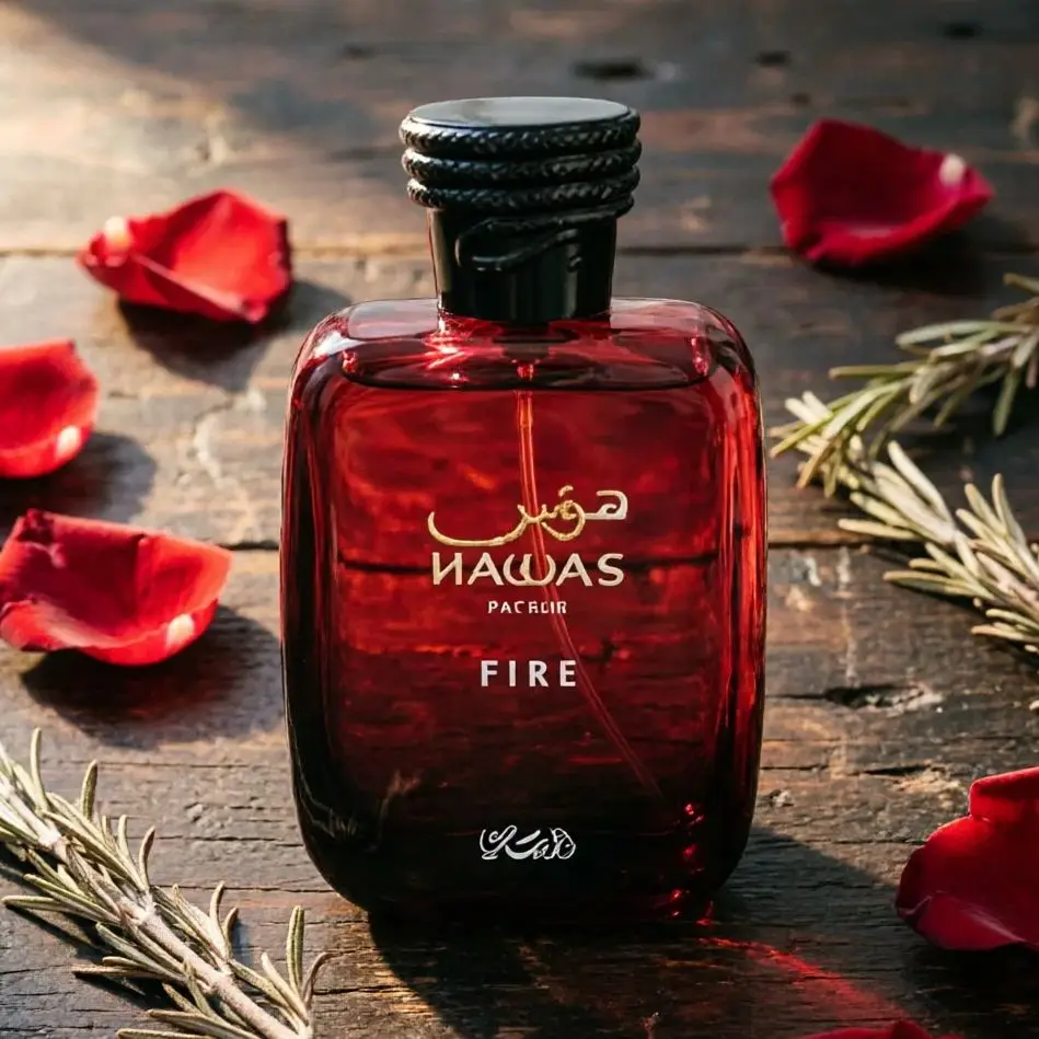 Rasasi Hawas Fire: EDP 100ml - Unleash Your Inner Inferno | Fiery Masculine Aura That Lasts Forever
Rasasi Hawas Fire: EDP 100ml - Unleash Your Inner Inferno | Fiery Masculine Aura That Lasts Forever