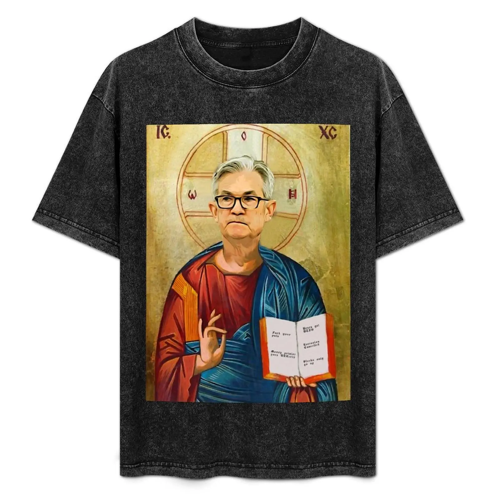 Wall Street Bets WSB Reddit Jerome Powell JP JPOW Fed Holiness Money go Brrrr T-Shirt T-shirts oversize t shirts for men graphic
Wall Street Bets WSB Reddit Jerome Powell JP JPOW Fed Holiness Money go Brrrr T-Shirt T-shirts oversize t shirts for men graphic