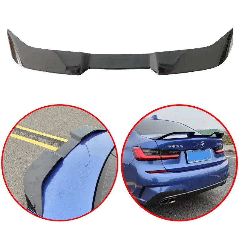 For BMW 3 Series G20 G28 320i 325i 330i M340i 2019 to 2023 Spoiler Carbon Fiber Look Glossy Black By ABS Rear Trunk Wing
For BMW 3 Series G20 G28 320i 325i 330i M340i 2019 to 2023 Spoiler Carbon Fiber Look Glossy Black By ABS Rear Trunk Wing