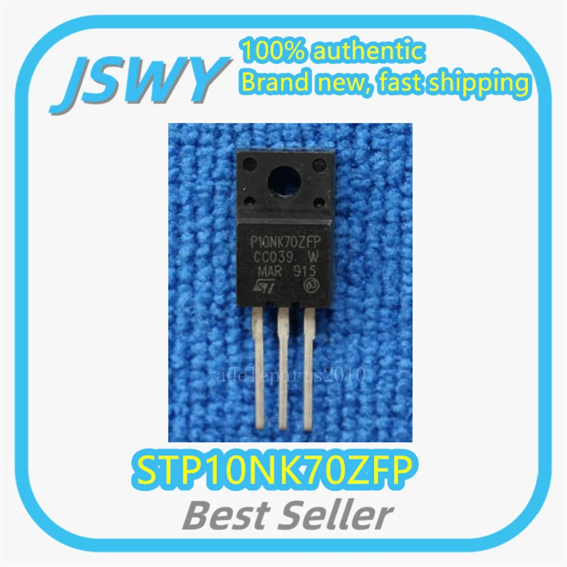 (10/50pcs) STP10NK70ZFP STP10NK70 Silk-Screen P10NK70ZFP TO-220 MOS Field-Effect Transistor Genuine
(10/50pcs) STP10NK70ZFP STP10NK70 Silk-Screen P10NK70ZFP TO-220 MOS Field-Effect Transistor Genuine