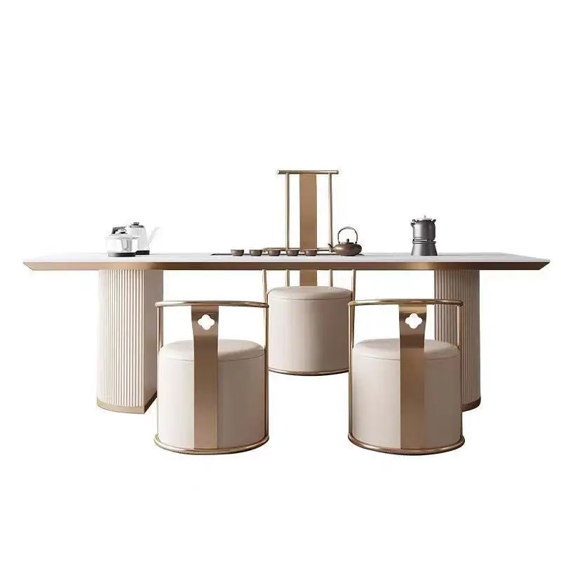 Light Luxury Modern Office Reception Room Tea Table Household Balcony Stainless Steel Rectangle
Light Luxury Modern Office Reception Room Tea Table Household Balcony Stainless Steel Rectangle