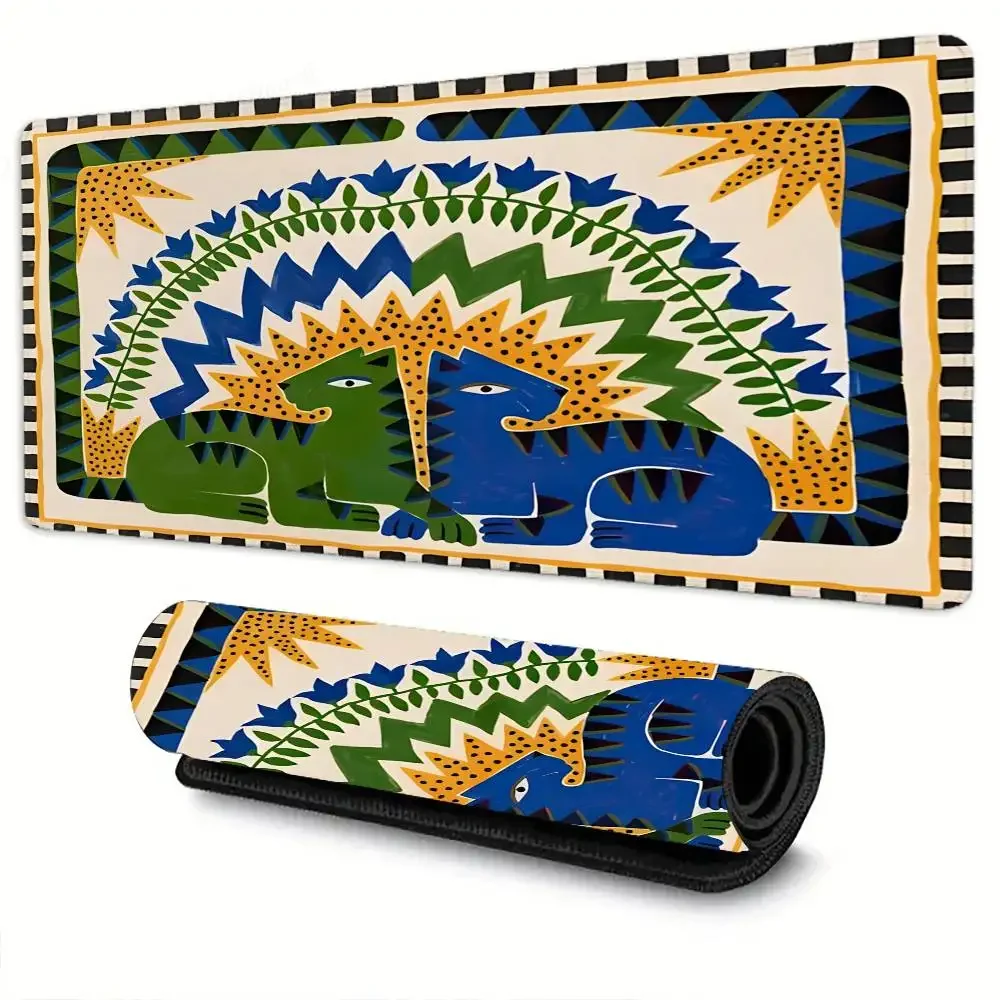 Ancient Egypt Tiger Leopard Mousepad Non-slip Suitable For Office Computers Laptops E-sports Game Desk Mats XXL Keyboard
Ancient Egypt Tiger Leopard Mousepad Non-slip Suitable For Office Computers Laptops E-sports Game Desk Mats XXL Keyboard