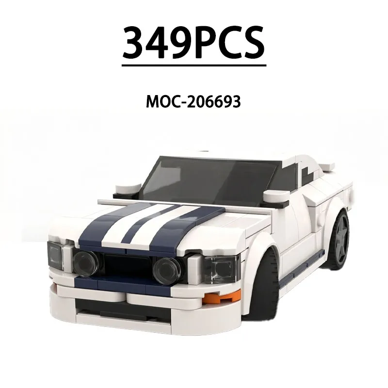 MOC-206693 Конструктор-модель гоночного суперкара, 349 деталей, развивающая игрушка для детей на день рождения, Рождество, Новый год, подарок
MOC-206693 Конструктор-модель гоночного суперкара, 349 деталей, развивающая игрушка для детей на день рождения, Рождество, Новый год, подарок