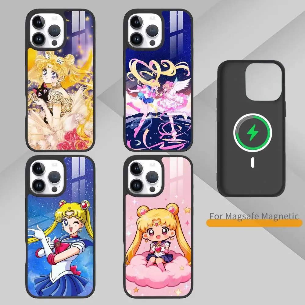 Cartoon I-Sailor M-Moon Phone Case For iPhone17,16,15,14,13 Plus,Pro Max Magnetic For Magsafe Wireless Charging
Cartoon I-Sailor M-Moon Phone Case For iPhone17,16,15,14,13 Plus,Pro Max Magnetic For Magsafe Wireless Charging