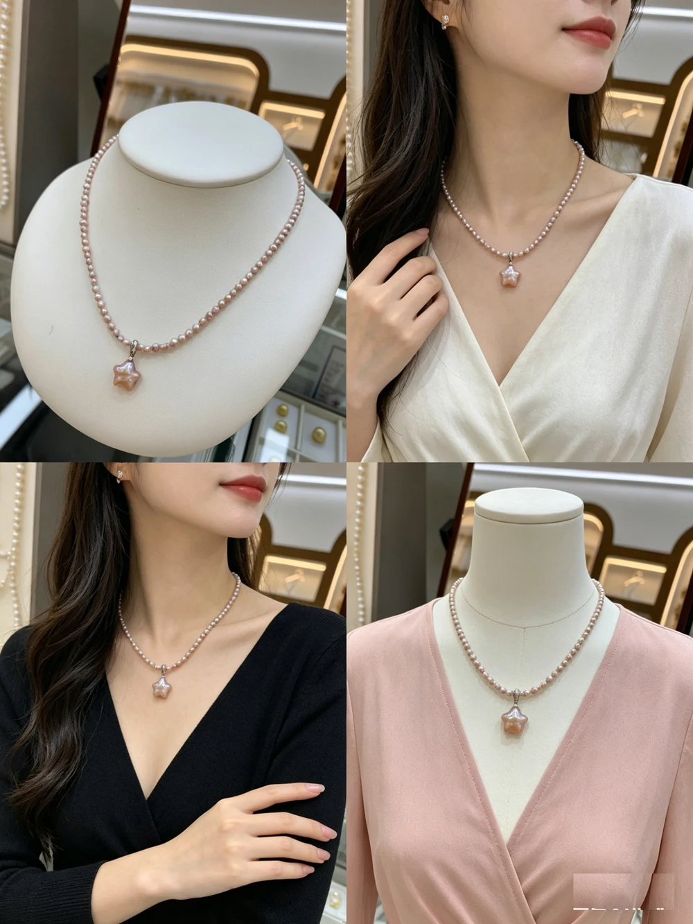Five Pointed Star Pearls Pendant White Purple Freshwater Pearl Necklace Baroque Collarbone Chain Simple Choker Jewelry Gifts
Five Pointed Star Pearls Pendant White Purple Freshwater Pearl Necklace Baroque Collarbone Chain Simple Choker Jewelry Gifts