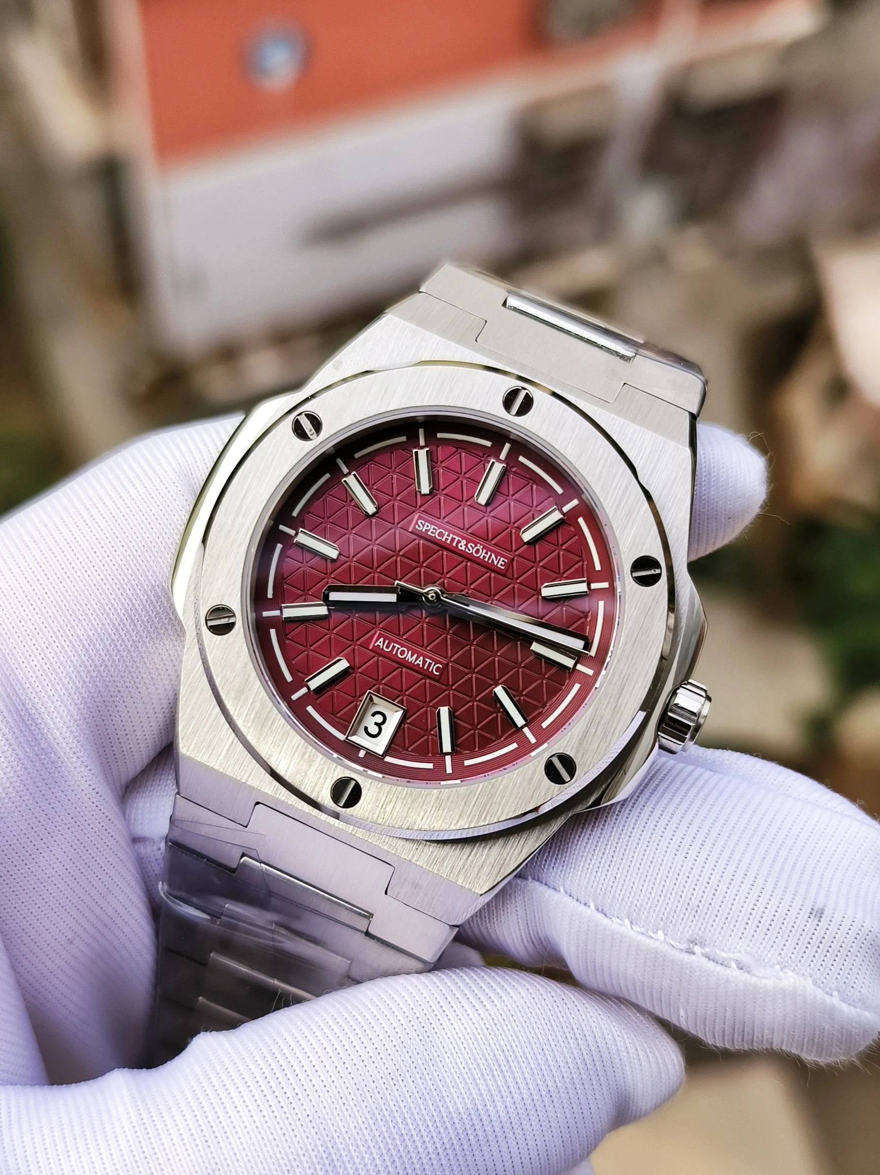 2025 Specht&Söhne Luxury Mens Automatic Mechanical Watch Japan NH35 Mechanical Stainless Steel Sapphire Mirror Waterproof Watch
2025 Specht&Söhne Luxury Mens Automatic Mechanical Watch Japan NH35 Mechanical Stainless Steel Sapphire Mirror Waterproof Watch